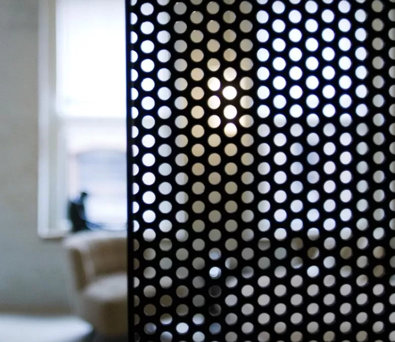 interior perforated stainless steel  screen
