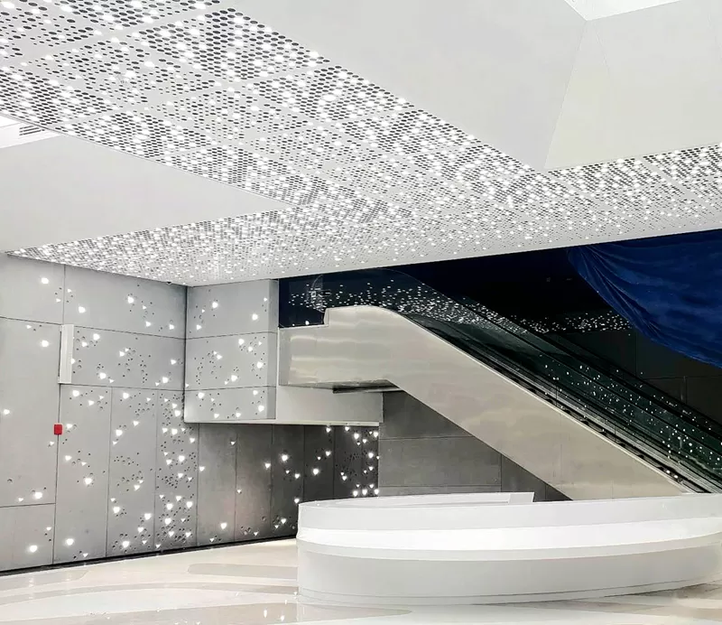 acoustic metal ceiling system