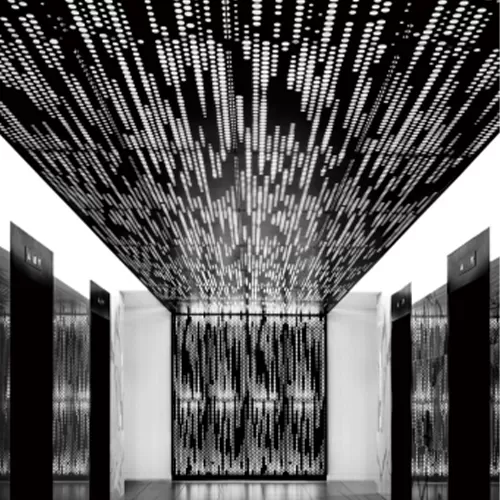 Expanded Metal Ceiling