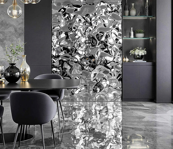 Advantages and Applications of Water Ripple Stainless Steel Sheets