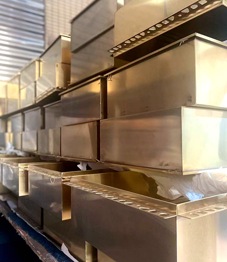 Custom Stainless Steel Solution for JW Hotel Saudi Arabia