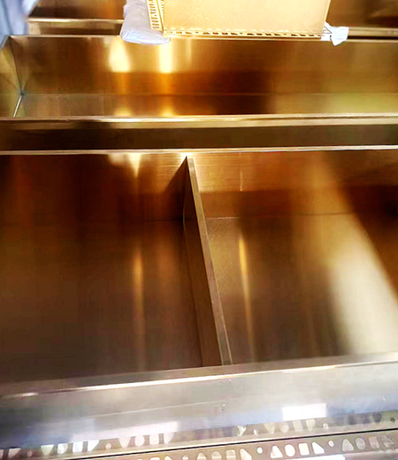 Custom Stainless Steel Solution for JW Hotel Saudi Arabia