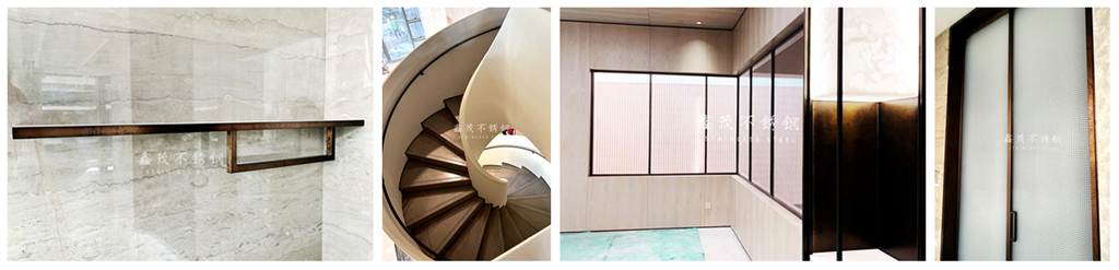 Stainless Steel Design for Model Apartment Solutions