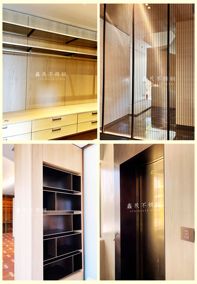 Stainless Steel Design for Model Apartment Solutions