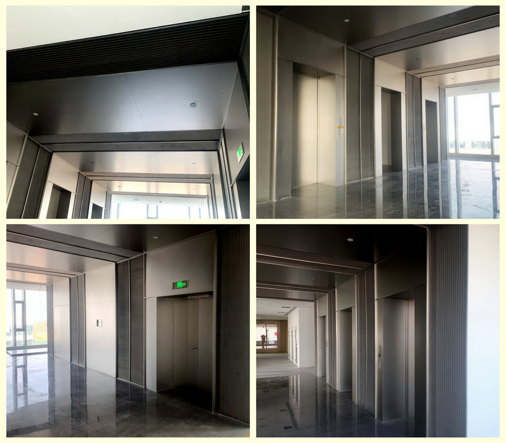 custom stainless steel office project