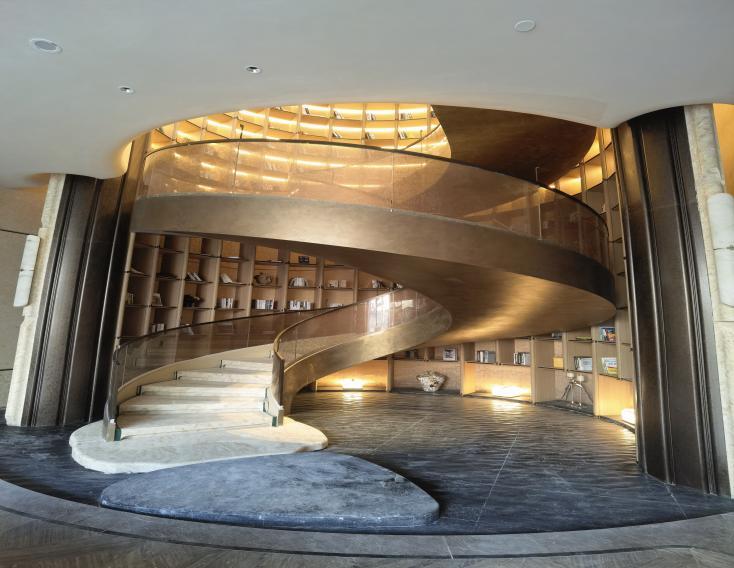 Foshan Xinmao Stainless Steel creates customized metal solutions for Longhu Central View Song high-end project.